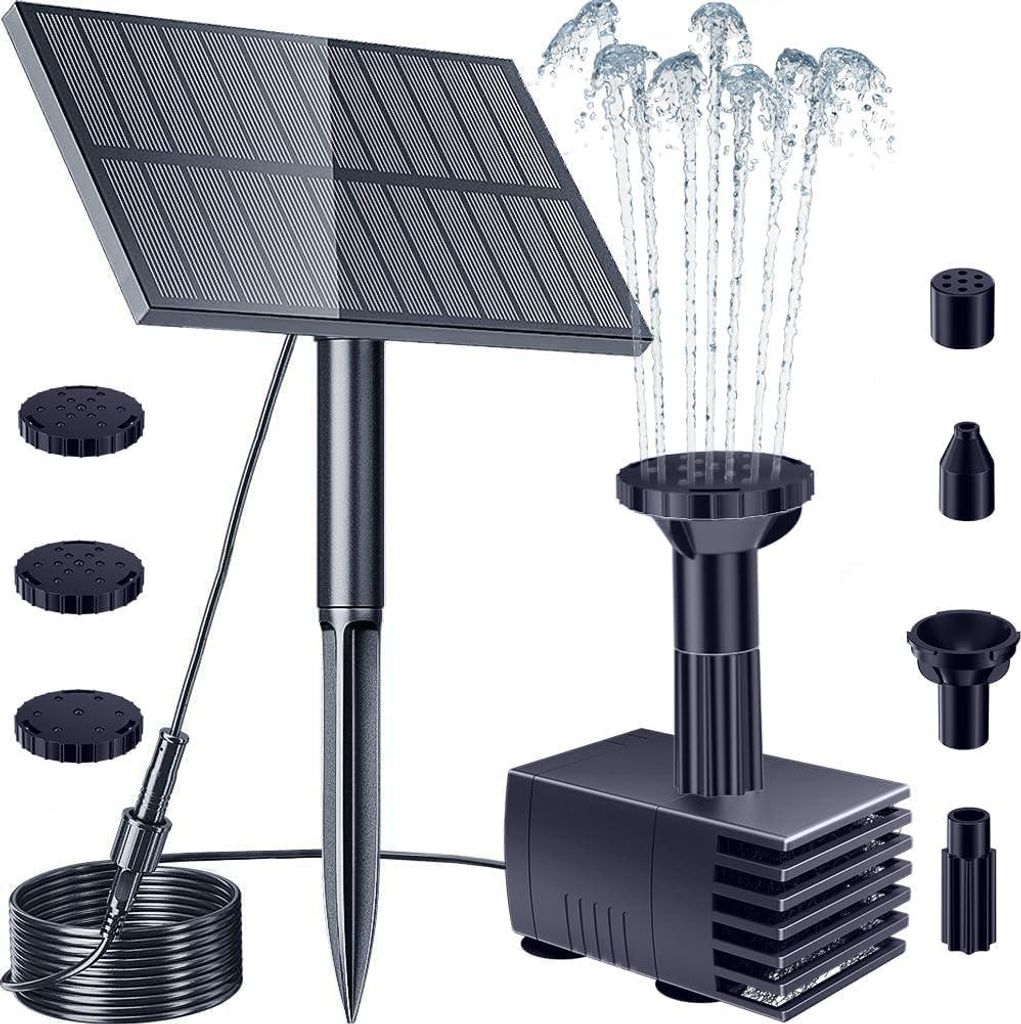 Solar-Springbrunnenpumpen fš¹r Springbrunnen im Freien šC Solar-Teichpumpe šC Solar-Springbrunnen fš¹r den Au?enbereich mit Filter šC Solar-...