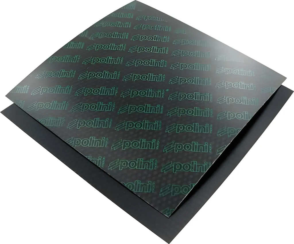 Feuille de Carbone Polini 110x110mm Epaisseur 0,35 pour Clapet de Moto