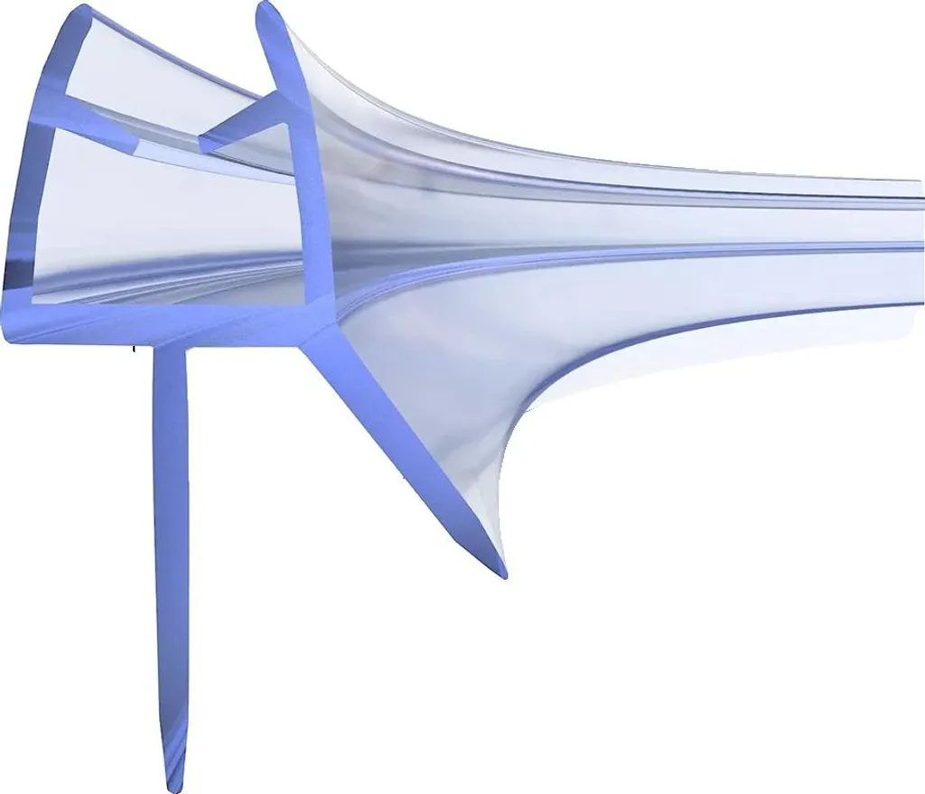 Guarnizione per porta della cabina doccia, PVC resistente, facile da installare, B
