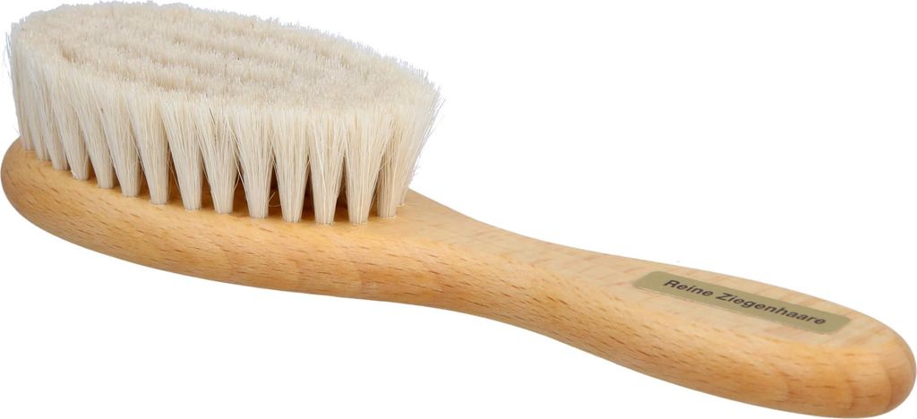 Bürste Baby Holz+Ziegenhaar, 1 St Produktbild 