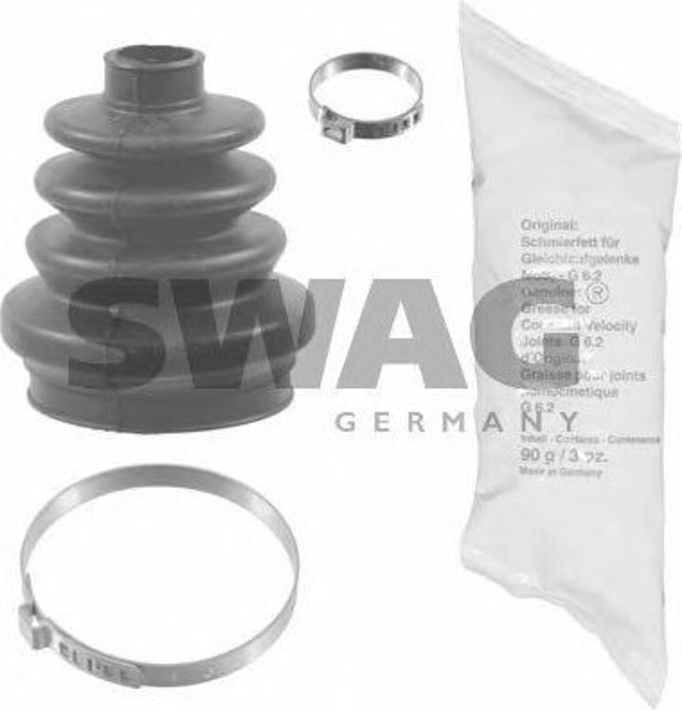 SWAG Faltenbalgsatz Antriebswelle Vorne Links Innen Vorne Rechts für OPEL Astra F CC (T92) 40 90 2871