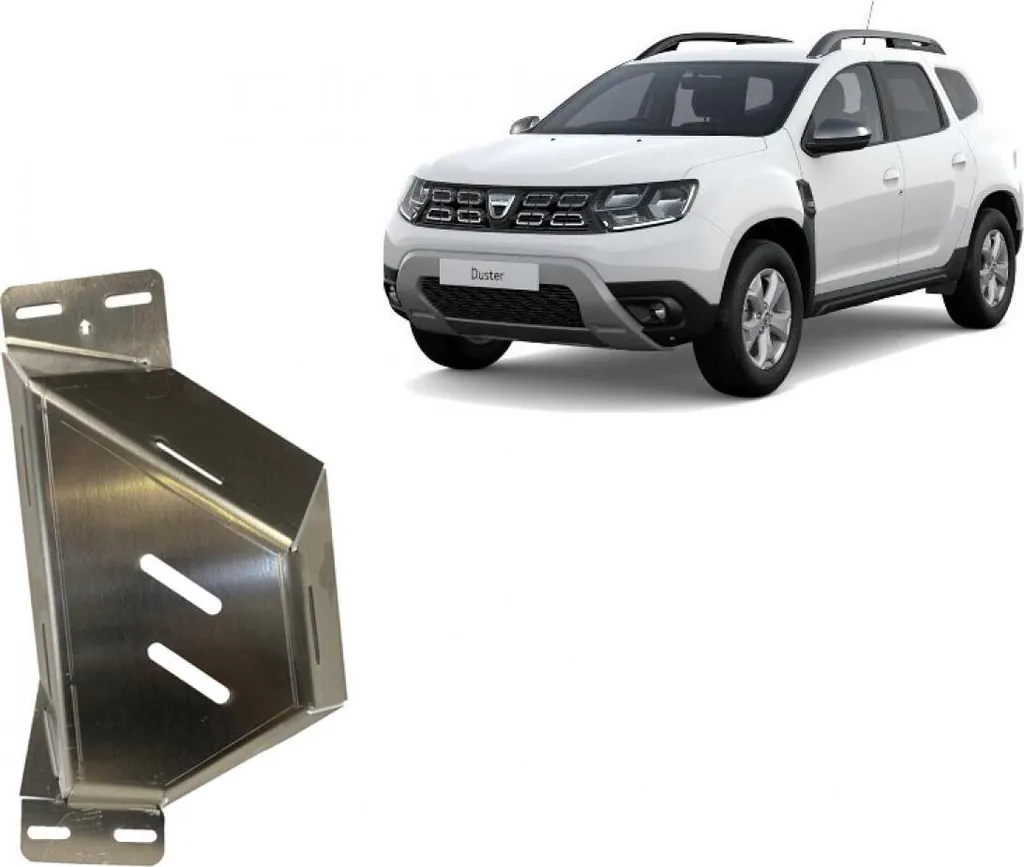 Protection AGR en aluminium robuste 4mm pour Dacia Duster Série 1 et 2