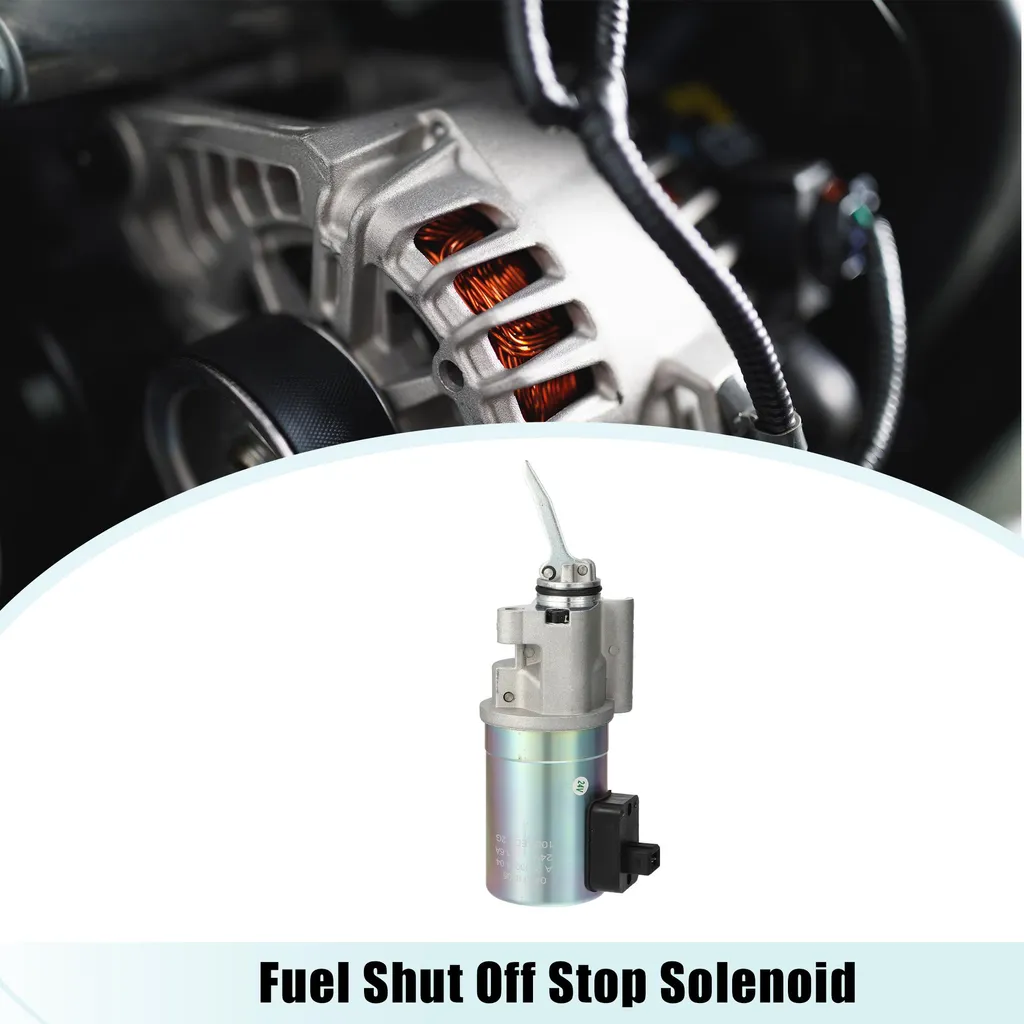 Solénoïde de rechange pour arrêt moteur Deutz 2012 - 24V 02113793