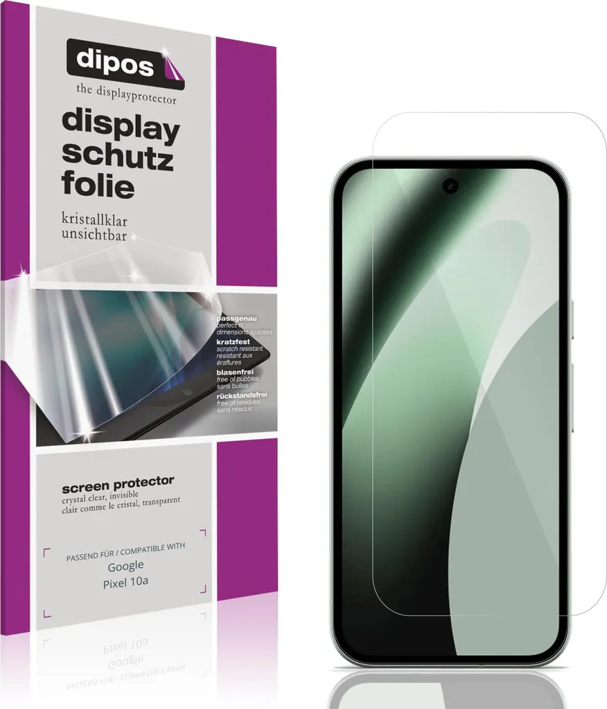 Protezione Invisibile dipos per Google Pixel 10a - Kit 4 Pellicole