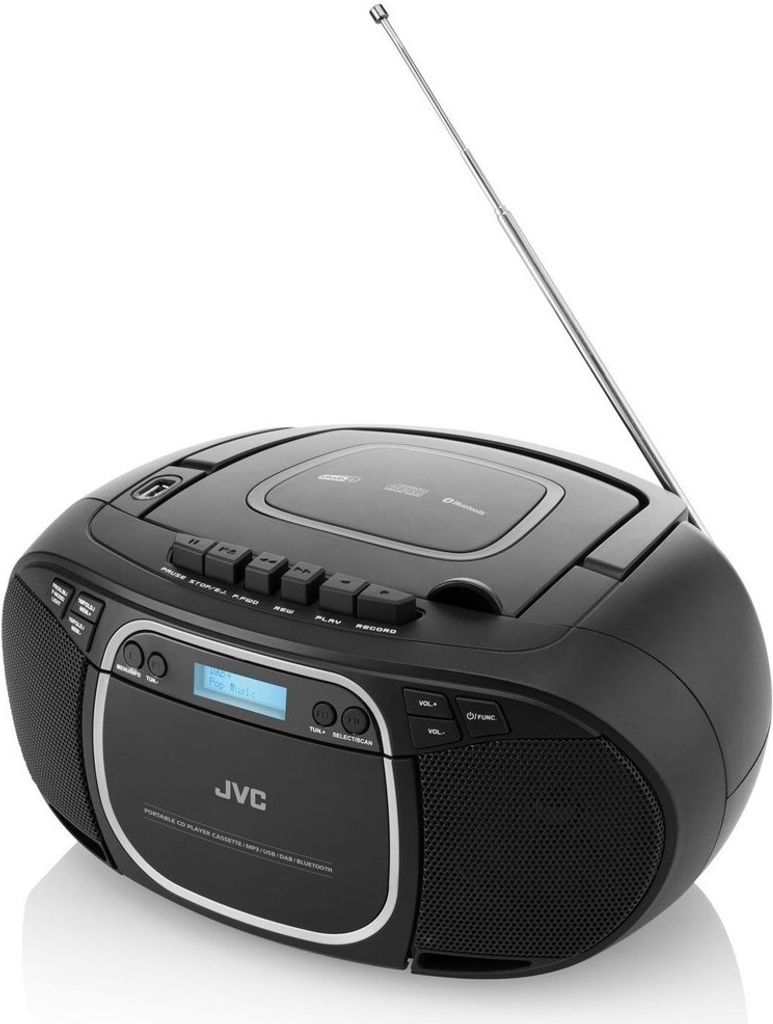 JVC Boombox black RC-E561B-DAB Zdjęcie produktu 8
