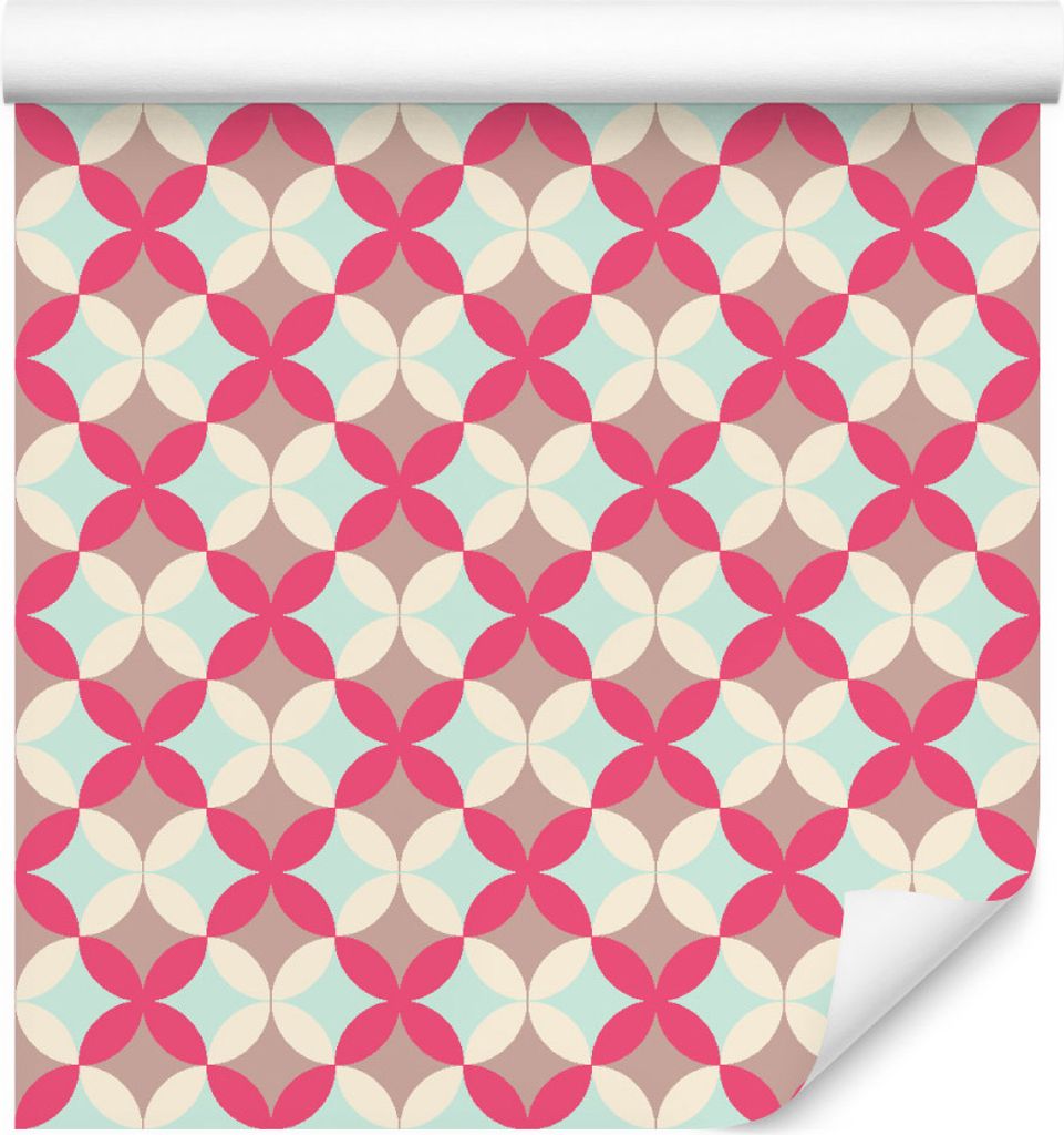 10m VLIES TAPETE Rolle Abstraktion Ornamente Minimalismus Mosaik XXL