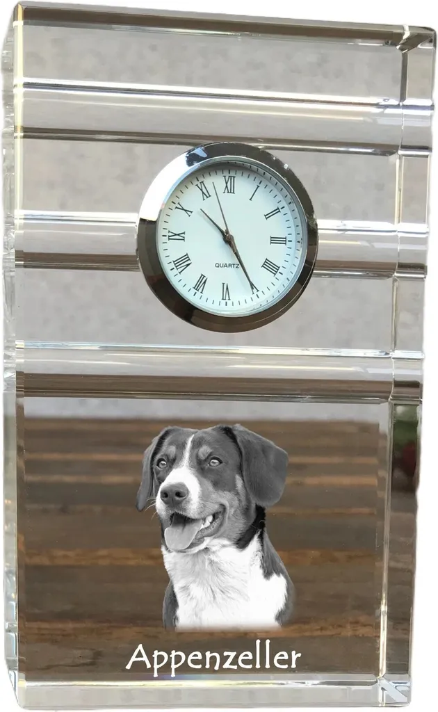 Orologio Da Parete Creativo LOVIVER Con Cane Labrador 3D E Coda Oscillante: Decorazione Casa In Acrilico Nero