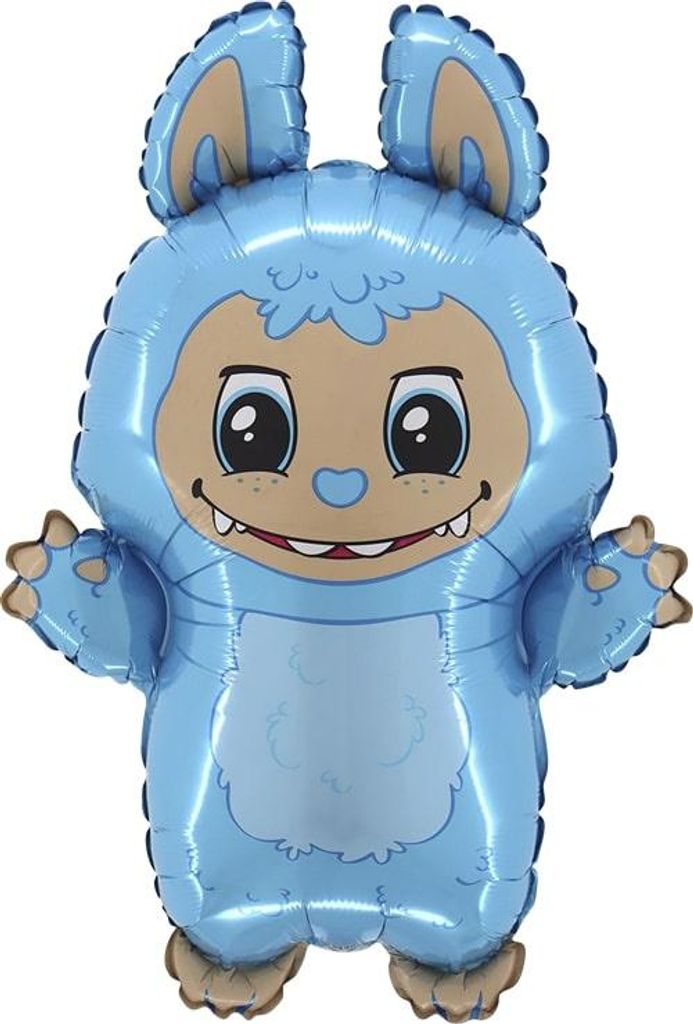 Folienballon Grabo „Labubu Blue“ 61 cm Produktbild 