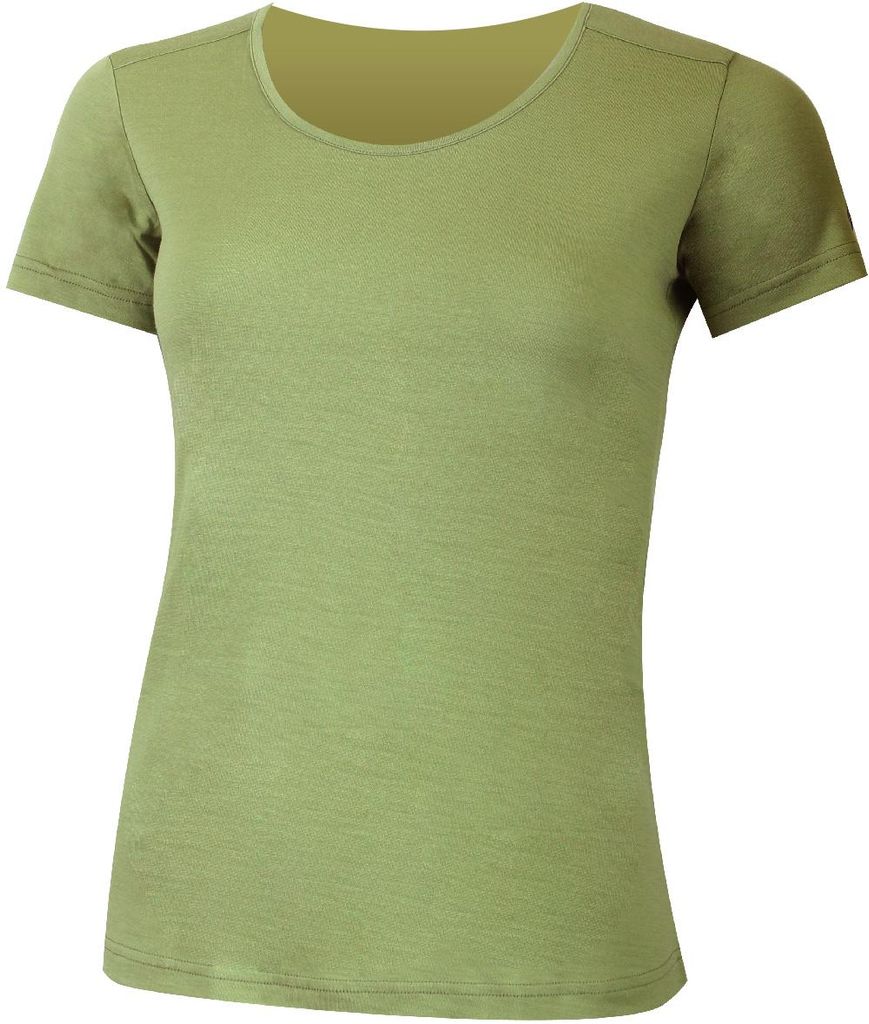 IRENA Damen Merinowoll-Kurzarm-T-Shirt