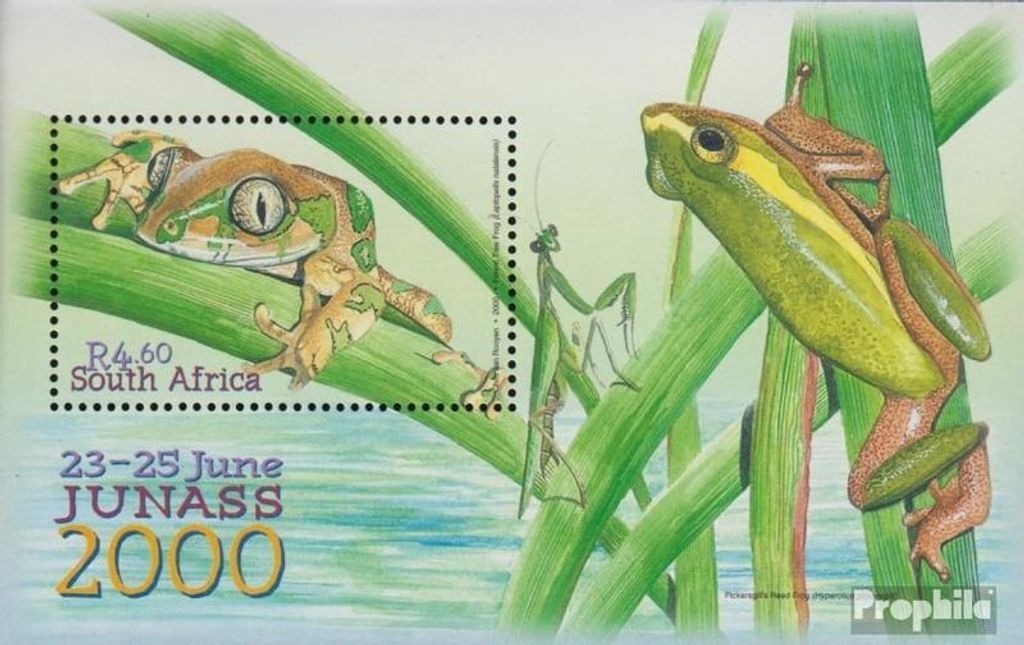 Briefmarken Südafrika 2000 Mi Block81 (kompl.Ausg.) gestempelt Natal-Waldsteiger