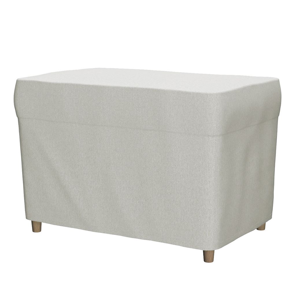 Dekoria Bezug für Fußhocker Strandmon, creme,