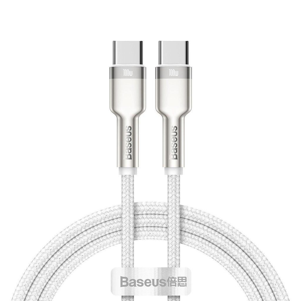 Baseus CATJK-C02 Mobiltelefonkabel Wei 1 m USB C Produktbild 