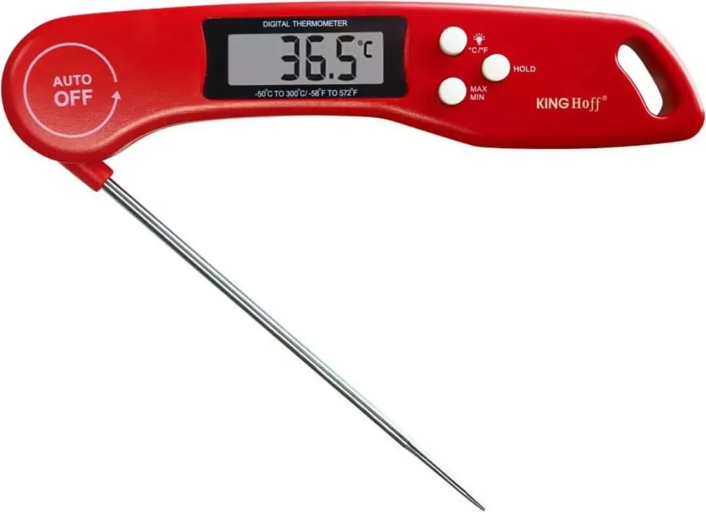 Kinghoff termometro elettronico per alimenti lcd KH1670
