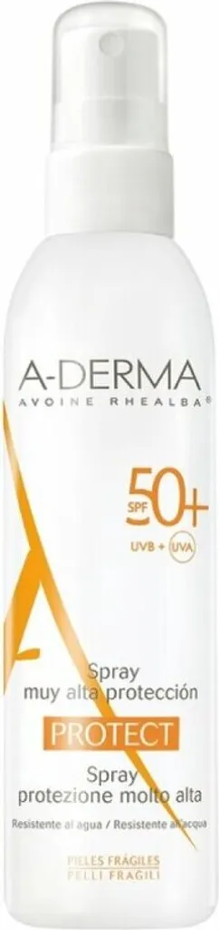 Écran solaire spray SPF 50+ idéal pour le sport et la plage flacon 200ml