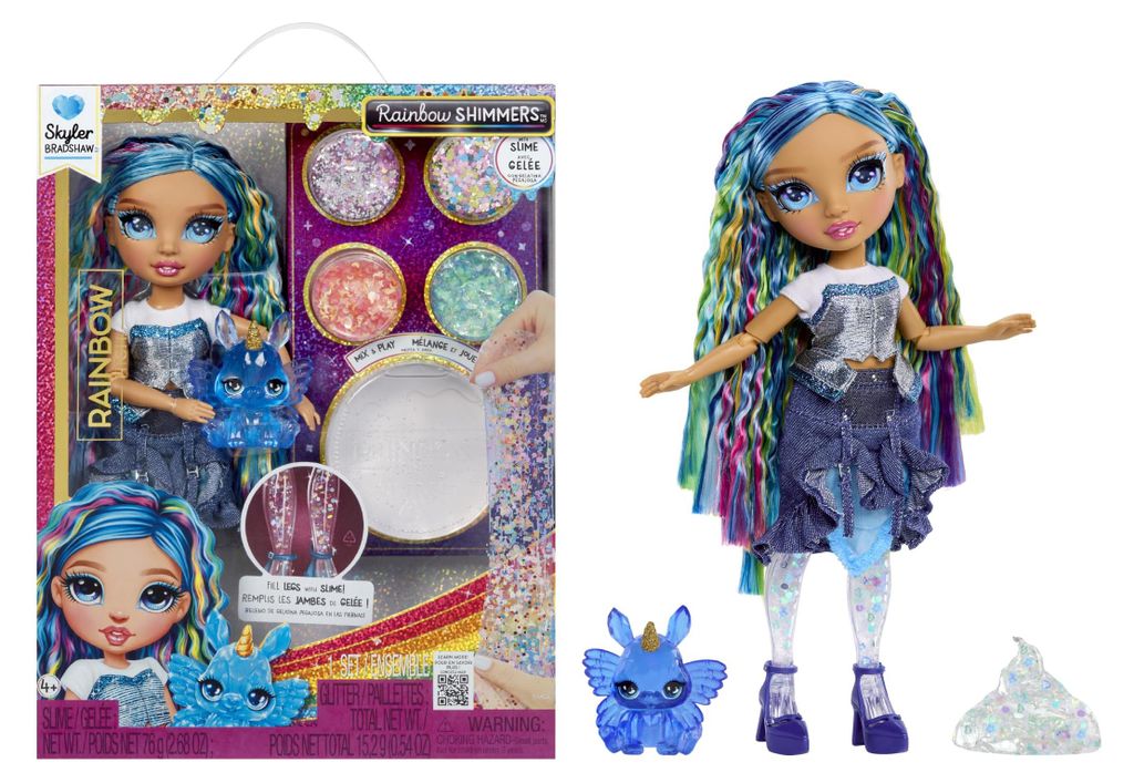 Rainbow High Rainbow Shimmers with Slime Fashion Doll - Produktbild 