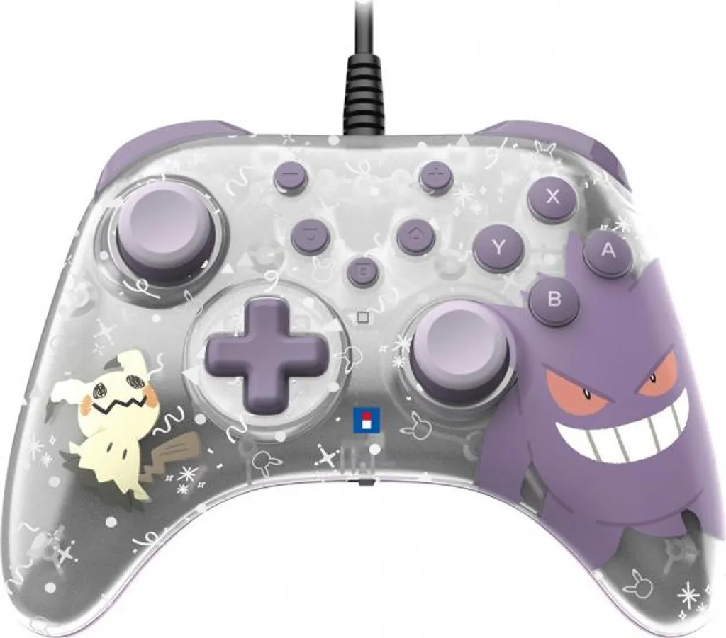 Manette Switch 2 pour gaming intensif - Édition HORI Gengar Mimikyu