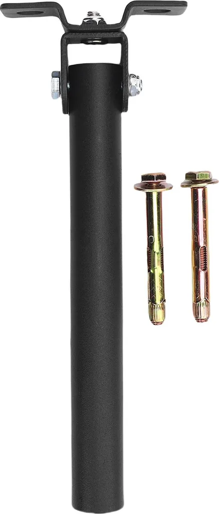 Support T-Bar Row Mural pour Musculation Gain de Place Barre de 25 mm