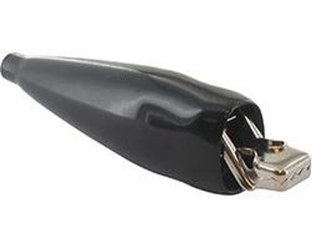 Satz aus 10 Klammern Clip 10a. Schwarz Ummantelt (positiv). Nachfüllpackung für unser Set 9218341.