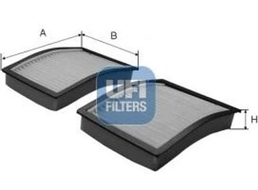 UFI 53.073.00 Filtre à air intérieur OE 64319071933 pour Série 3 E36