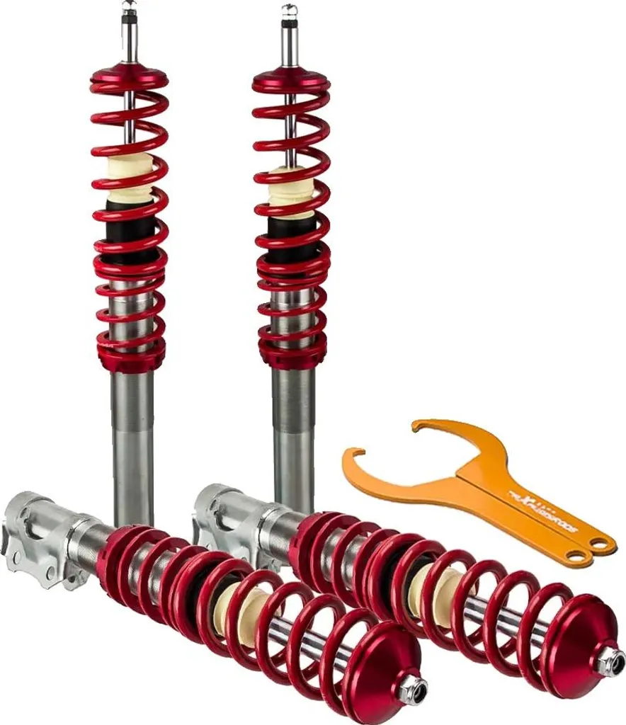 Kit combinés filetés Golf MK2 MK3 réglables 365-665mm avec clé C