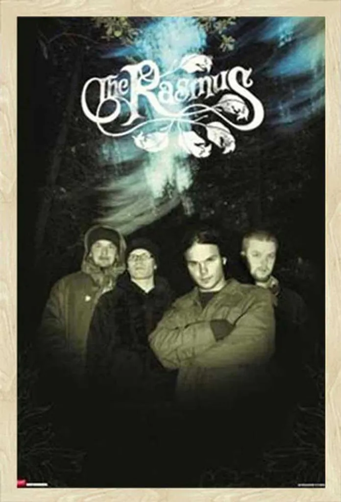 The Rasmus Poster Album con Cornice Shinsuke Maxi MDF Rovere e Acrilico