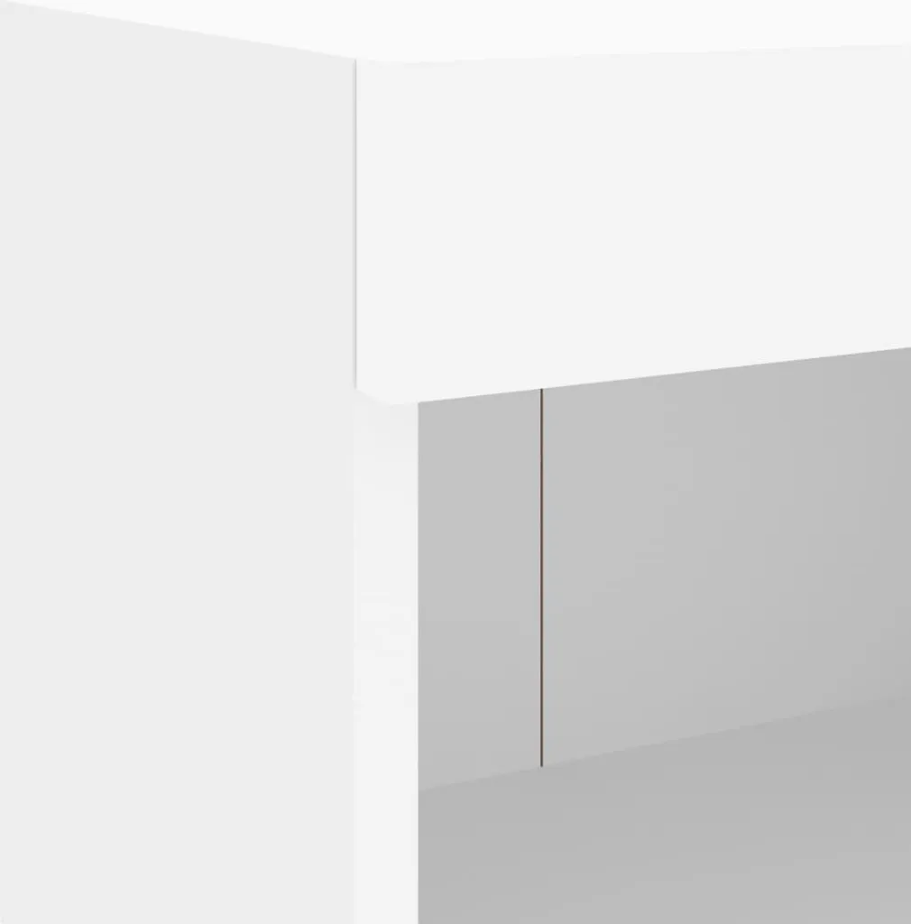 Mobili TV Sospesi con LED Maison Exclusive Bianco: Set 5 Pezzi Elegante - 10