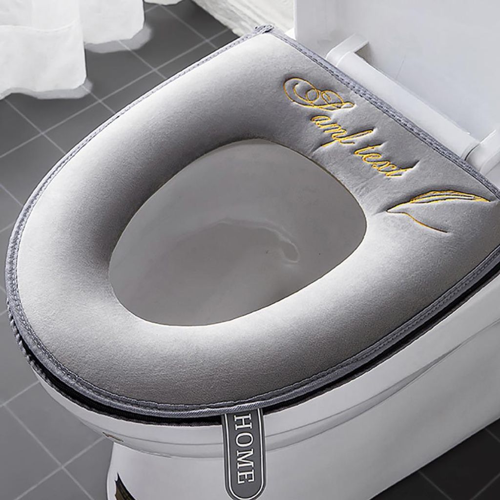 1 kus silnějšího potahu na WC sedátko s úchytem, potah na Obrázek produktu 