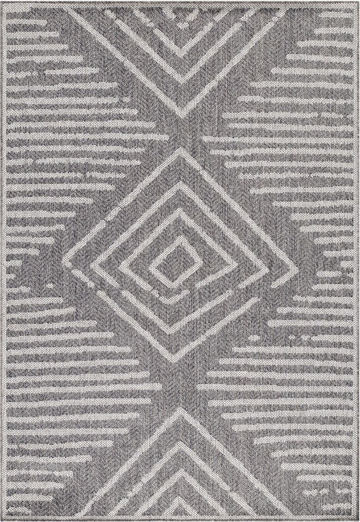 Outdoor Teppich ARUBA Grau 240 x 340 cm