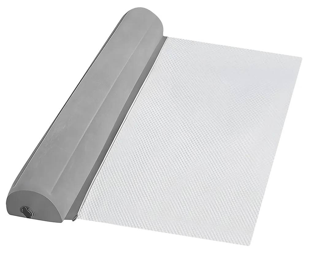Barrière de lit gonflable grise, installation simple et rapide 120cm