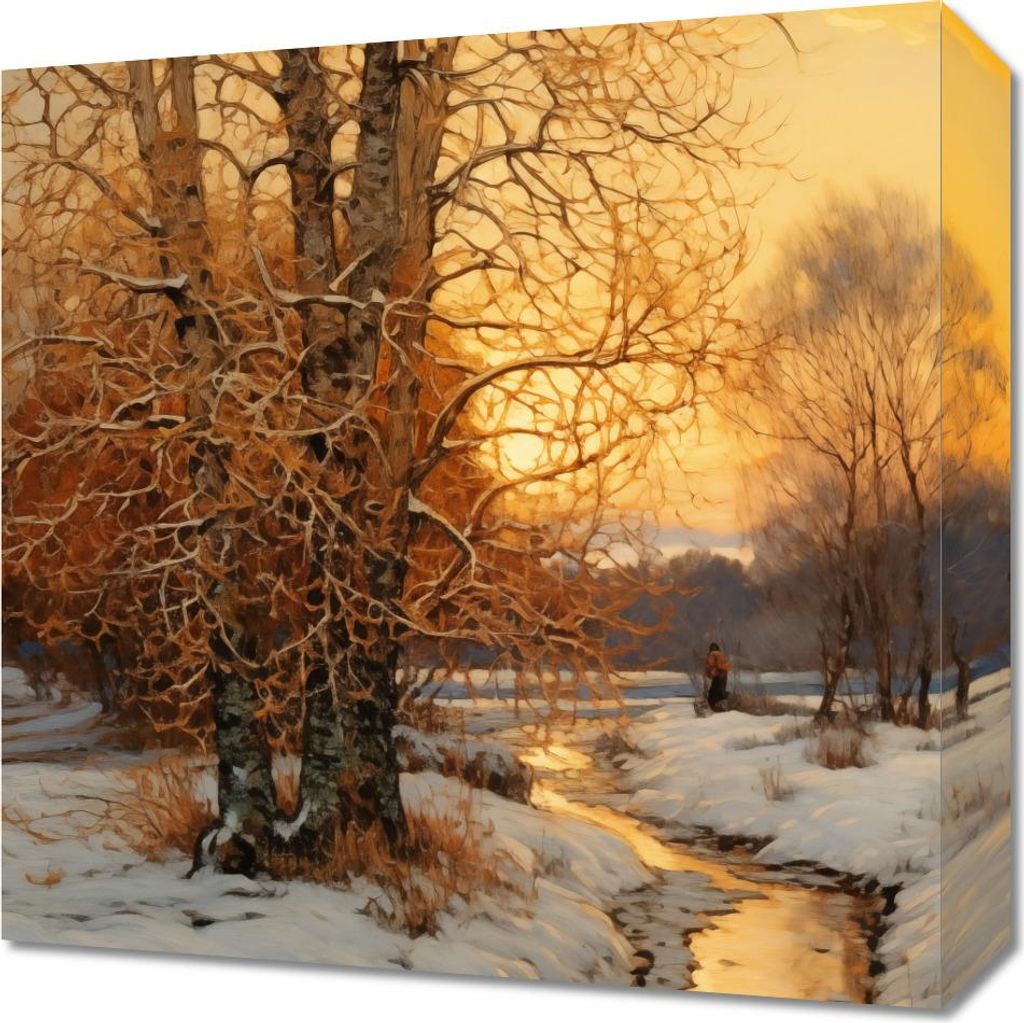 Bild 40x40cm Morgendämmerung