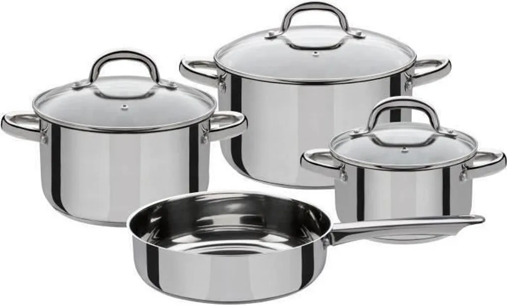 Analisi Set GSW MONTREAL 4 Pezzi - Acciaio Inox Induzione Certificato