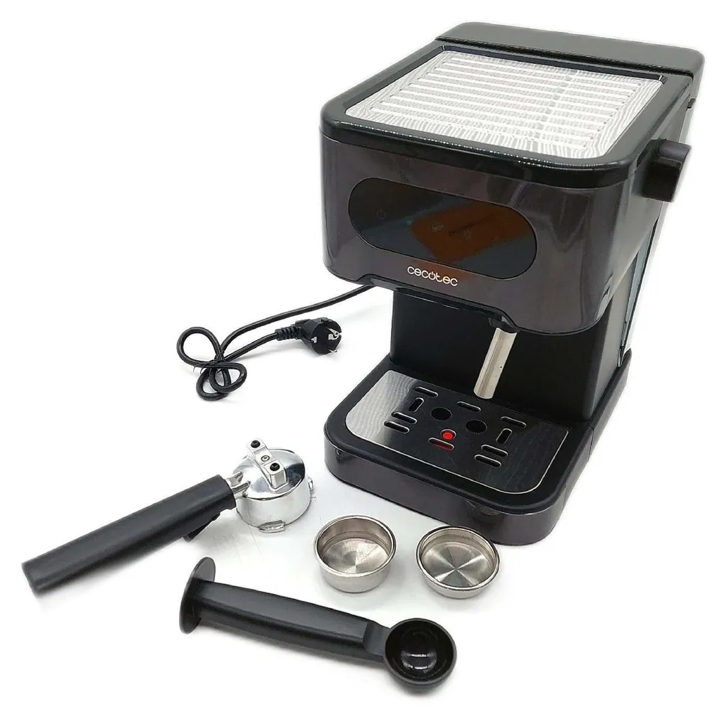 Machine à Café Espresso Cecotec Power 20 - Cafetière Multifonction 1.5L - 11