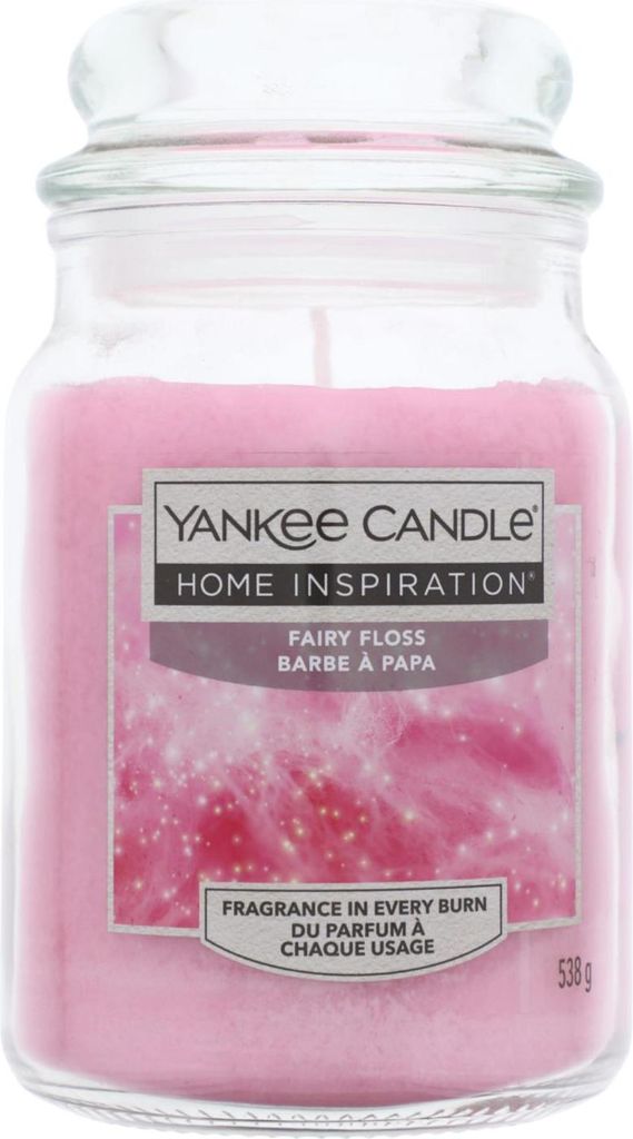Yankee Candle Fairy Floss Zuckerwatte Duftkerze im Glas Produktbild 