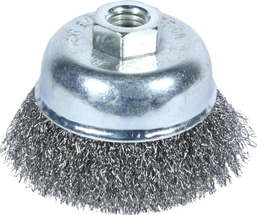 Brosse anti-rouille 85mm zinc E-561-1085 pour métal oxydé