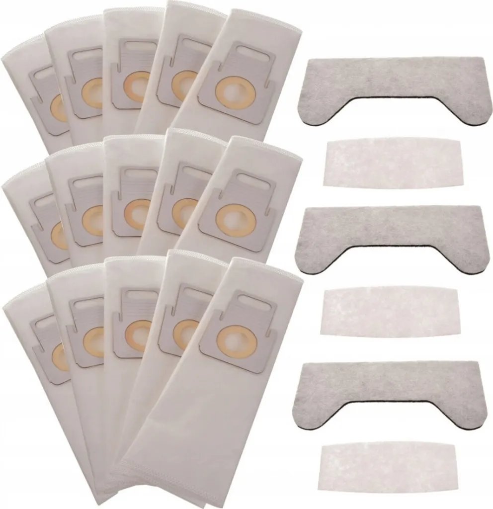 Kit 15 Sacchetti XXL + 6 Filtri Thomas Aqua+ Pet & Family - Stock Risparmio