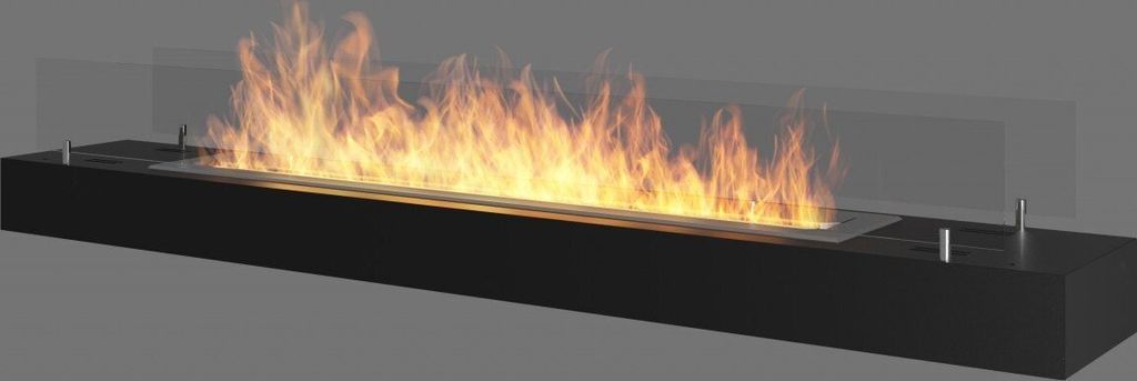 InFire Firebox 1200 Ethanolkamin mit Glasscheiben