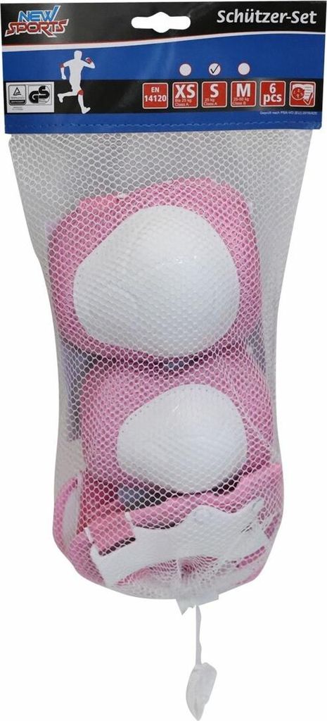 Großhandel GmbH - Ware New Sports Schützer-Set pink, Größe S bis 25 kg
