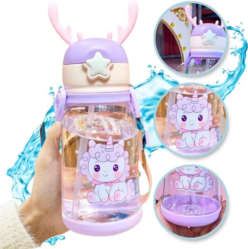 Carla Lahev, vaso para beber, color morado, 600 ml Imagen del producto 