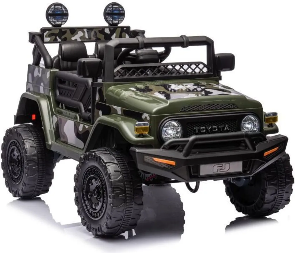 Toyota FJ Moro 4x4 Électrique pour Enfant - Voiture avec Batterie 12V