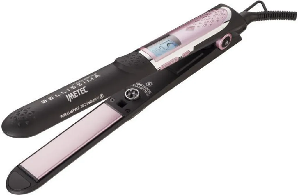 Fer à lisser Bellissima B24 100 avec plaques en céramique Noir Rose