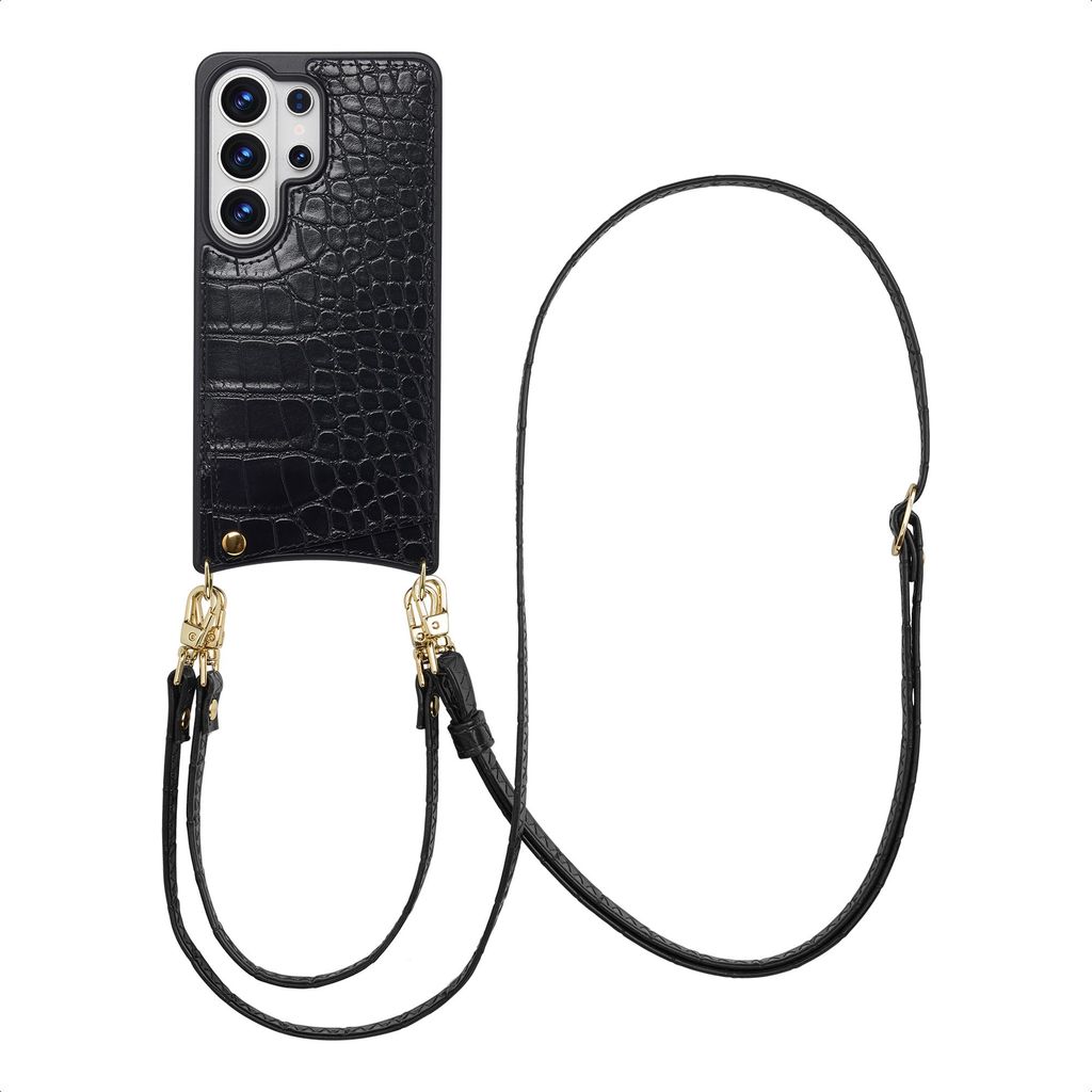 Selencia Nova Croco Etui na telefon z paskiem i uchwytem na Zdjęcie produktu 