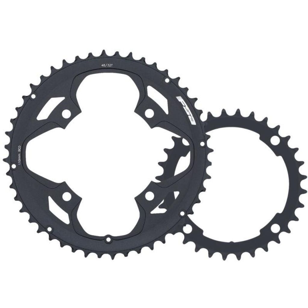 FSA Kettenblatt Road Pro 4-Arm 2x 120 mm x 48 T schwarz Produktbild 2