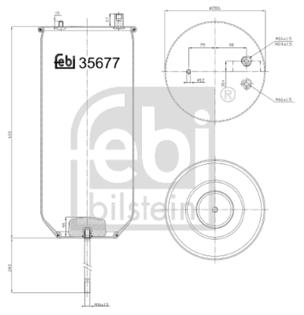 Compresseur et mécanisme suspension pneumatique de rechange standard
