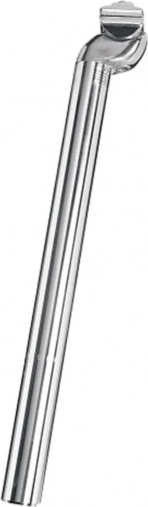 Tige de selle anti-glissement ergotec aluminium argent 26,6 x 350 mm