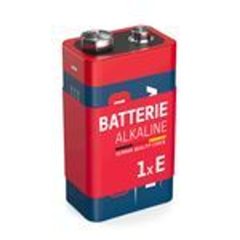 ANSMANN Alkaline Batterie Block E / 6LR61 1er Papierblister