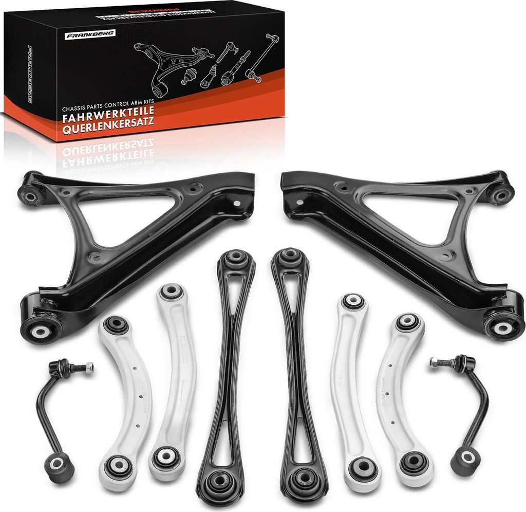Frankberg 1x Querlenker Satz Hinterachse für VW Touareg Audi Q7 Porsche Cayenne 3.2L 4.5L 4.8L 4.9L 6.0L 2002-2015