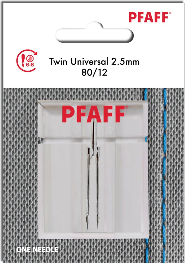Pfaff Zwillingsnadel TWIN Universal Stärke 80/12 2,5 mm Produktbild 