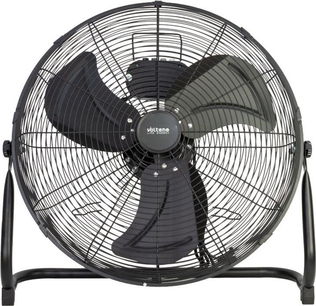 Volteno goylator-cyrkulator podłogowy czarny 100w