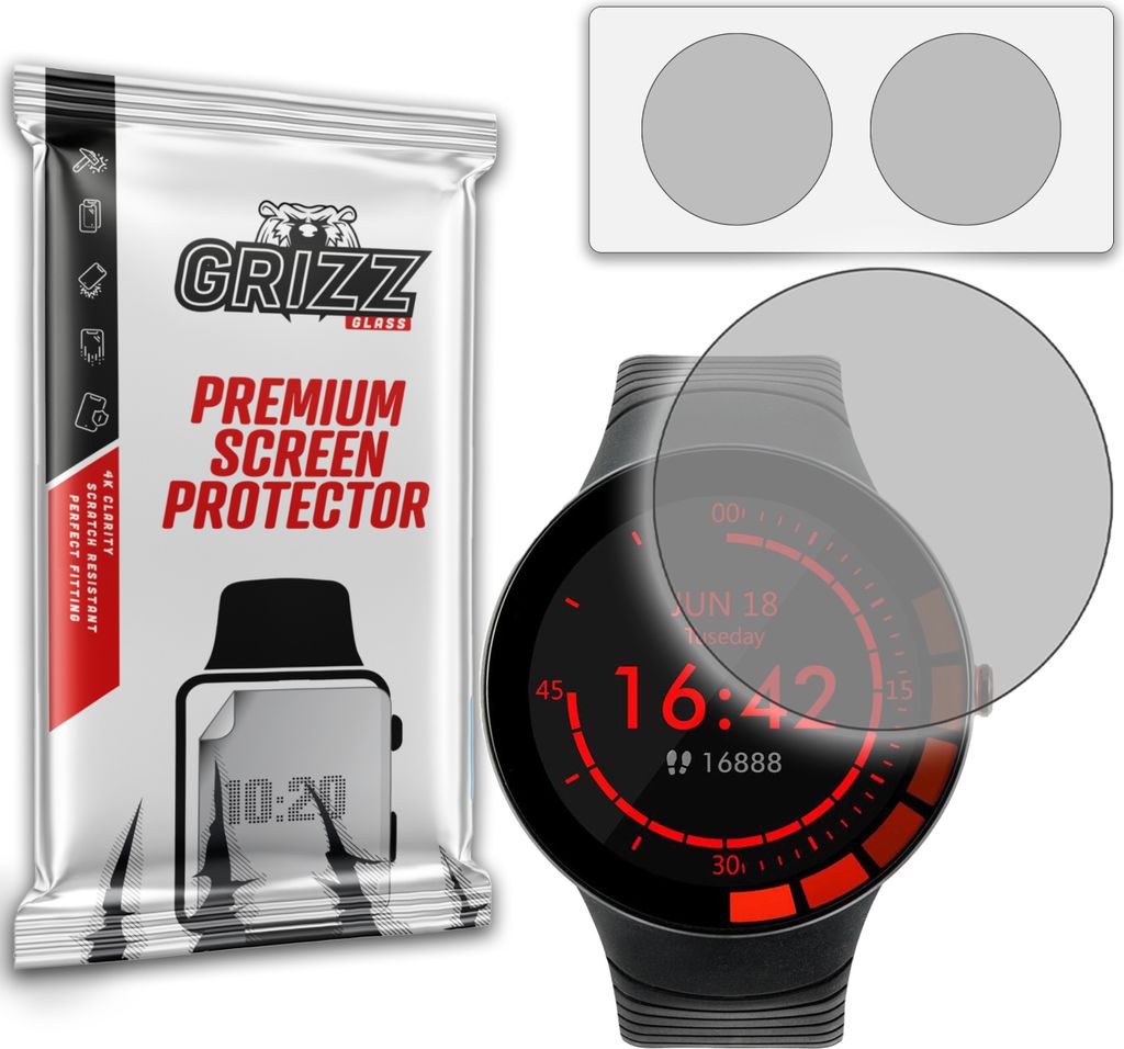 Matte Folie GrizzGlass PaperScreen für Watchmark WE3