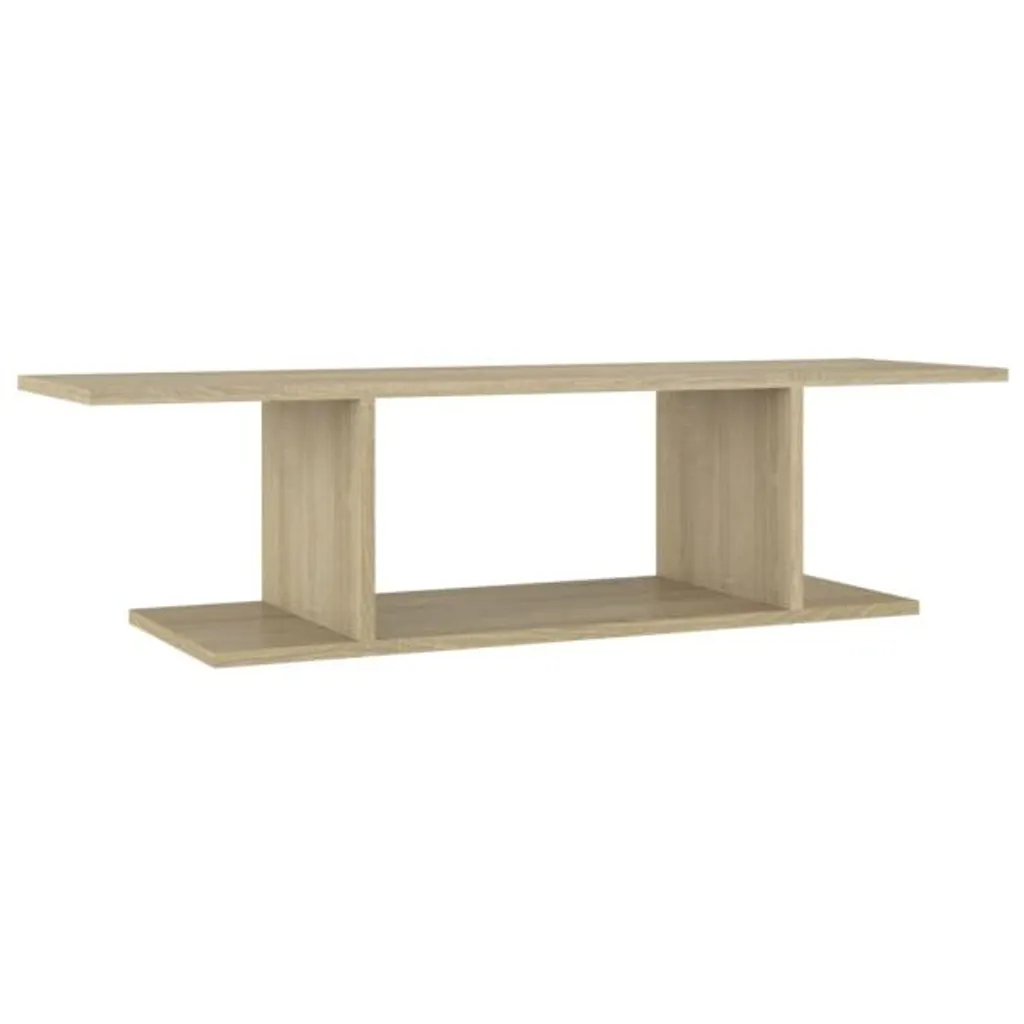 Meuble TV suspendu chêne Sonoma 103 cm Armoire Murale Design vidaXL TV
